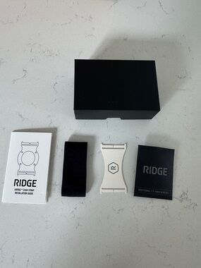 Ridge cash strap white Cash Strap Money Clip for Men